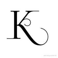 Fancy Letter K Bing Images Letter K Tattoo Letter K