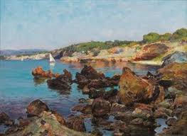Artworks Of Jean Baptiste Olive French Coastal Painting Painting Artwork