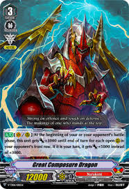 What's the best definition of composure for kids? Great Composure Dragon Cardfight Vanguard Review V Pojo Com