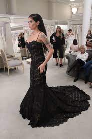 Tlc Official Site Black Wedding Dresses Gothic Wedding Dress Black Lace Wedding Dress