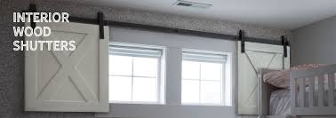 Let us bring your vision to life with our custom indoor and outdoor window shutters. Interior Barn Door Rustic Shutters Systems Hardware Rustica