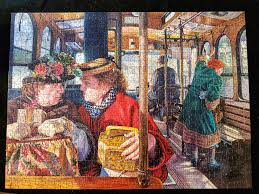 Flower & garden jigsaw puzzles; Milton Bradley 1000 Pieces The Conversation By Susan Brabeau R Jigsawpuzzles