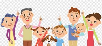 Cartoon Happy Family Family Grandparents Happy Family Png Pngwing