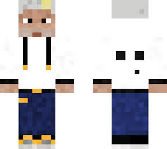 Recuerda revisar sus enlaces para visitar sus redes sociales. Auronplay Logo Minecraft Skin