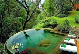 The garden pool is something to enjoy and cool in the hot days. With Pool Garden Design 20 Stunning Garden Pool Inspiration Interior Design Ideas Avso Org