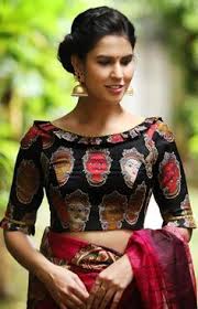 Black Boat Neck Net Tops Designer Black Blouses You Can Shop Right Now Keep Me Stylish Fashion Blouse Design Fancy Blouse Designs Black Blouse Designs