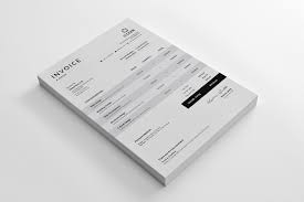 50 Modern Invoice Templates Word Excel Indesign