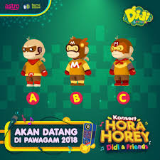 Didi & friends™ mempersembahkan konsert hora horey didi & friends buat pertama kalinya di panggung wayang. Facebook