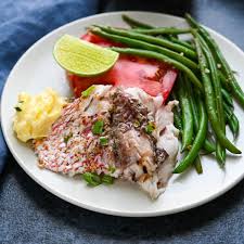 Brook and i went out and caught some yellowtails the night before. Caribbean Grilled Yellowtail Snapper Recipe With Easy Aioli Garlic Zest