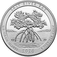 The virgin islands national park is an american national park preserving about 60% of the land area of saint john in the united states virgin islands, as well as more than 5,500 acres (2,226 ha; 2020 S Clad Proof Salt River Bay U S Virgin Islands National Park Np Quarter Gem Proof Us Mint At Amazon S Collectible Coins Store