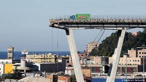 Did you witness the collapse of the bridge? Opinion Instead Of Reforms After Genoa Italy S Government Blames Others Opinion Dw 18 08 2018