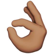 The Ok Hand Medium Skin Tone Emoji On Iemoji Com Medium Dark Skin Tone Skin Tones Colors For Skin Tone
