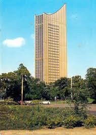 Ddr Messestadt Leipzig Hochhaus Der Karl Marx Universitat Batiment Principal De L Universite Karl Marx Leipzig Ancienne Rda Karl Marx University Main Bui Wonders Of The World East Germany Leipzig