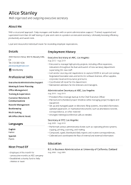 Cv example 9 a superb and popular two page design. Cv Format Guide For 2021 With 10 Examples Jofibo