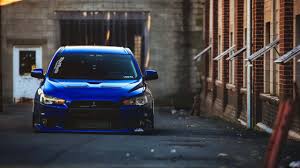 Red coupe digital wallpaper, khyzyl saleem, car, datsun 240z. Blue Mitsubishi Lancer Jdm Car Hd Jdm Wallpaper A Wallpaper Wallpapers Printed
