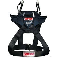 There are several head and neck restraints styles and brands offered to suit nearly any kind of racer out there. Simpson Hybrid Sport Fia Approved Head Neck Restraint With Hans Posts Car Kart Racewear Race Protection Pads