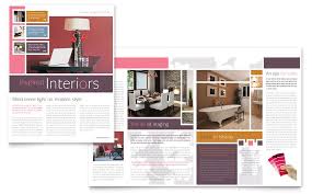 Interior Designer Newsletter Template Design Newsletter Design Templates Design Brochure Design Template