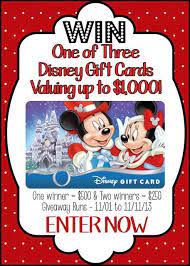 Who Wants To Win 1 000 In Disney Gift Cards Disney Gift Card Disney Gift Disney Divas