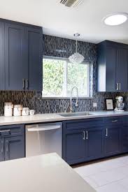 Browse our variety of kitchen cabinet colors—give your kitchen the upgrade it needs Pai Play Modern Navy Blue Kitchen Cabinets