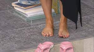 The unaware petite giantess doesn't notice before sliding her feet inside. Amy Stran Feet Lisa Rinna Steps Out Displaying Unattractive Toenails As The Unaware Petite Giantess Doesn T Notice Before Sliding Her Feet Inside
