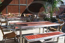 Choose from many options including cushion patio furniture, sling patio furniture, resin or commercial plastic patio tables and more. Commercial Furniture By Design Outdoor Profile Company Profile Including Main Services Bistro Outdoor Gaming And Bar Furniture