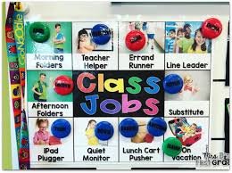 73 Memorable Classroom Job Chart Images