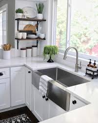 farmhouse sink kitchen