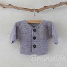 Patroon Babyjasje Maat 50 56 En 62 68 Breien Baby Knitting Patterns Zelf Breien