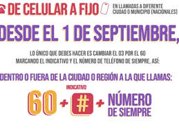 De teléfono fijo a móvil en ciudad de méxico. Como Sera La Marcacion A Telefonos Fijos En Colombia