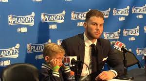 Blake griffin girlfriend, blake griffin parents, blake griffin shoes and more! Father Son Time Blake Griffin And Son Ford Discuss Victory Vs Portland Youtube