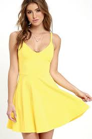 Dresses For Juniors Casual Dresses Club Party Dresses Lulus Cute Yellow Dresses Yellow Dress Casual White Short Dress