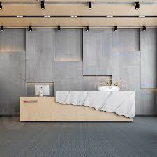 This simple shaker style desk is perfect for home work space. Hotel White Marble Modern Reception Desk Size Straight