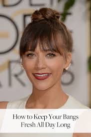 Sideswept Straight Across Curly Or Wispy Anyone Who Has Ever Had Bangs Knows That They Tend To Get G Greasy Hair Hairstyles 2014 Hair Trends Hair Inspiration