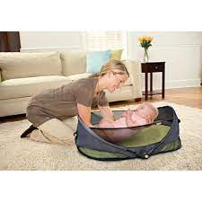 Munchkin Brica Fold N Go Travel Bassinet Gray Baby Bassinet Travel Bassinet Traveling With Baby