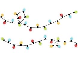 Christmas Lights On A White Transparent Premium Vector Freepik Vector In 2021