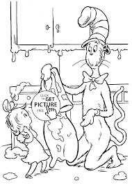Dr seuss coloring pages hat. Coloring Pages For Kids Dr Seuss Progress Kid