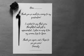 Have No Clue What To Say In A Graduation Thank You Card Find Examples Of How To Write Thank You Card Wording Graduation Thank You Cards Thank You Card Sayings