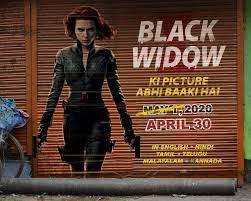 Breaks up, the government tries to kill her as the action the marvel logo turns red and black and takes on an hourglass marking, the traits of a black widow spider. Black Widow India Release Date Brought Forward To April 2020 Entertainment News