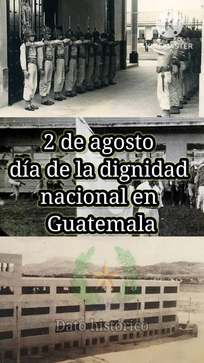 2 de agosto día de la dignidad nacional de Guatemala #Batalla #del #02  /08/1954 #en #Guatemala #cadete #de #la #escuela #politécnica #Dignidad  #nacional #jacobo #Arbens #Guzmán #héroes #caídos #en ...