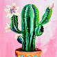 Paint Nite: Pretty Little Cactus Pot event in Gilroy, CA