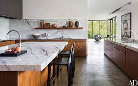 White marble versus granite for kitchen countertops? Marble Countertops 9 Tips For Choosing A White Marble Slab Architectural Digest