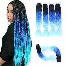 Long ombre blue synthetic hair wigs women party natural wavy wig cosplay fashion. Bulk Hair Hair Extensions Search Lightinthebox