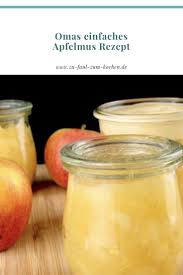 Omas Einfaches Apfelmus Rezept Zu Faul Zum Kochen Apfelmus Rezept Rezepte Apfelmus Selber Machen