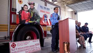 South padre island fire department. Firefighters Will Be Standing For Hours To Raise Money For Children