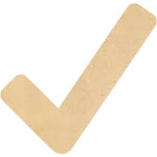 Vintage paper checkmark icon - Free ...