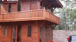Rumah 1 tingkat diubah suai jadi 2 tingkat menggunakan konsep kayu. Rumah Kayu 2 Tingkat Youtube