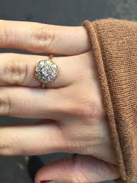 Oval moissanite engagement ring set vintage unique rose gold engagement ring women marquise cluster ring diamond wedding bridal promise ring mollyjewelryus 5 out of 5 stars (1,365) sale price $799.50 $ 799.50 $ 1,066.00 original price $1,066.00 (25. Pin On Vintage Engagement Rings