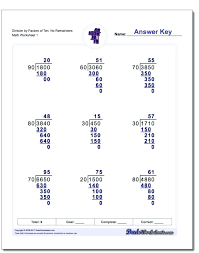 These worksheets cover most division subtopics and divide by taking out factors of 10. Division With Remainders Worksheet Sumnermuseumdc Org