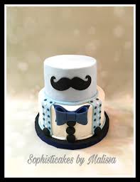 Mustache Themed Baby Shower Cake By Sophisticakes By Malissa Baby Shower Cakes For Boys Mustache Baby Shower Mustache Baby Shower Cake