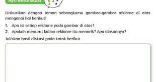 Kunci jawaban ini untuk orang tua atau wali murid dalam membimbing ataupun mengkoreksi pelajaran anaknya. Reklame Baliho Halaman 106 111 Tema 6 Kelas 6